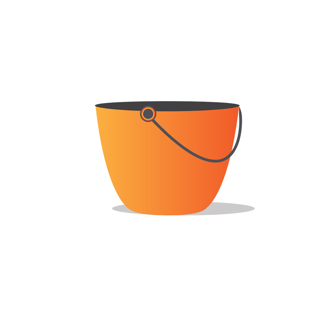 Orange Bucket